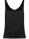 IN THE MOOD FOR LOVE SATIN-FINISH TANK TOP