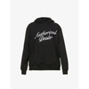 Just Don Authorized Dealer Slogan-print Cotton Hoodie