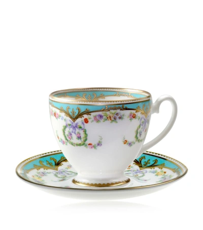 Royal Collection Trust Great Exhibition Teacup And Saucer In Green