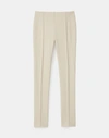 Lafayette 148 Plus-size Acclaimed Stretch Gramercy Pant In Beige