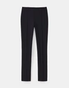 Lafayette 148 Petite Acclaimed Stretch Pintuck Slim City Pant In Black