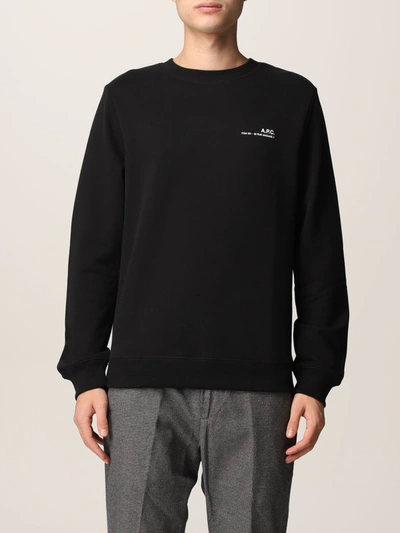Apc Sweatshirt A.p.c. Men Color Black In Black