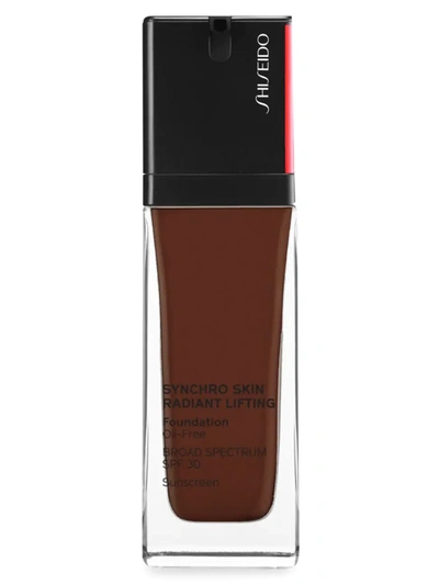 Shiseido Synchro Skin Radiant Lifting Foundation Broad Spectrum Spf 30 Sunscreen In 560 Obsidian