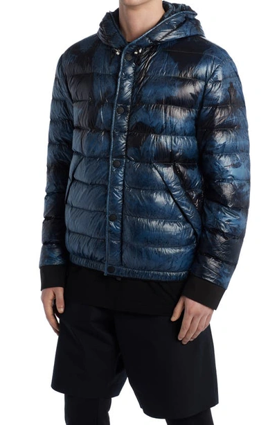 Moncler Blue Charlos Padded Jacket