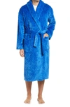 Majestic Crossroads Plush Robe In Strong Blue