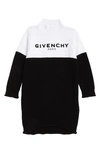 GIVENCHY KIDS' EMBROIDERED LOGO COLORBLOCK SWEATER DRESS,H12175