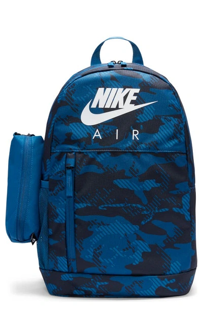 kids printed backpack nike Unisex Children's Y Nk Elmntl Bkpk, Med Soft Pink/Med Soft Pink/Rush Fuchsia, DR6084-690, MISC a Just Do It keychain and a water bottle pouch Nike Elemental Kids' Printed Backpack