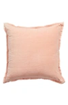 Nordstrom Velvet Accent Pillow In Pink Misty