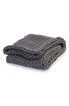BEARABY ORGANIC COTTON WEIGHTED KNIT BLANKET,CNAG15-I