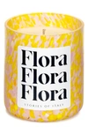 Stories Of Italy Macchia Su Macchia Flora Scented Candle In Yellow Pink