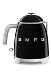 Smeg Retro Mini Kettle In Black