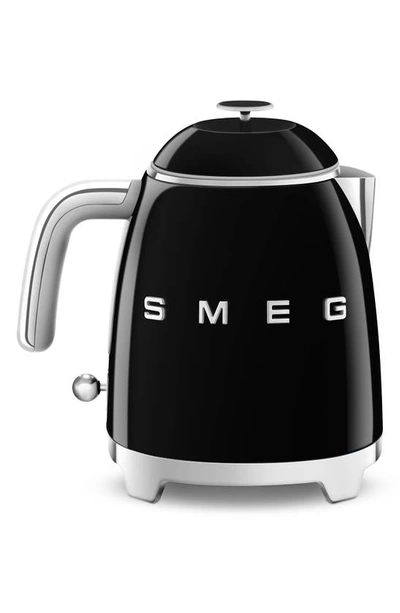 Smeg 50's Retro Style Mini Electric Kettle In Black