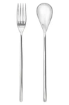 Fortessa Dragonfly 2-piece Serving Set In Silver