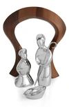Nambe 4-pc. Miniature Nativity In Silver