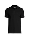 Lacoste Short Sleeve Polo Shirt In Black