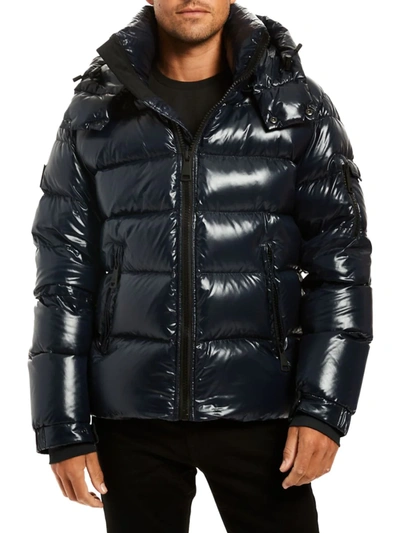 Sam Glacier Down Puffer Jacket In Dark Marine