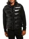 Sam Field Down Puffer Vest In Jet Admiral