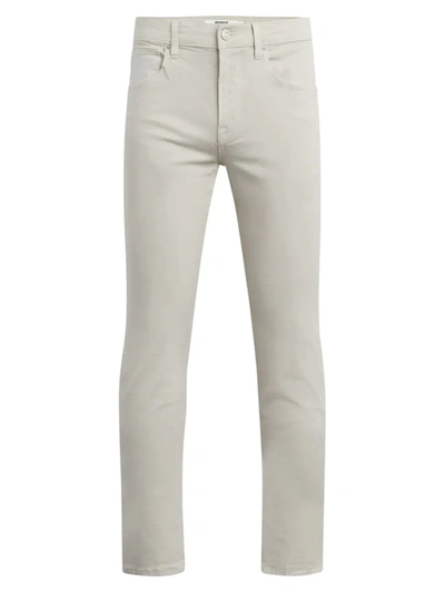 Hudson Men's Blake Stretch Slim-straight Twill Pants In Light Ash