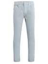 Hudson Blake Stretch Slim-straight Twill Pants In Blue Ridge