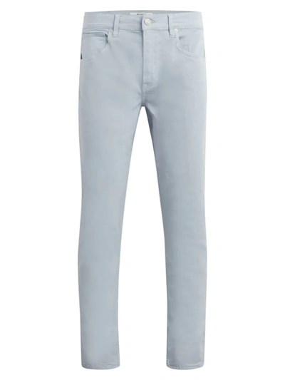 Hudson Blake Stretch Slim-straight Twill Pants In Blue Ridge