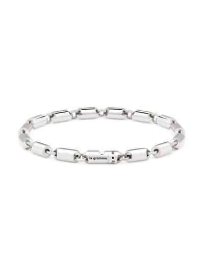 Le Gramme 25g Polished Sterling Silver Segment Bracelet