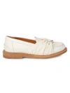 CHLOÉ C DRIVER LEATHER LOAFERS,400015233455