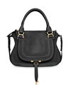 Chloé Women's Medium Marcie Leather Satchel In Black