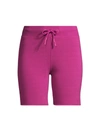 Ugg Zahara Sweat Biker Shorts In Wild Violet