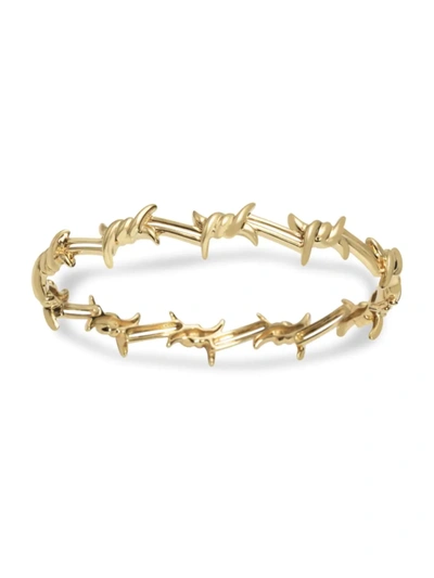 Djula Women's Barbelé 18k Yellow Gold Bracelet