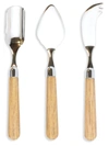 Vietri Albero Oak Cheese Knife Set