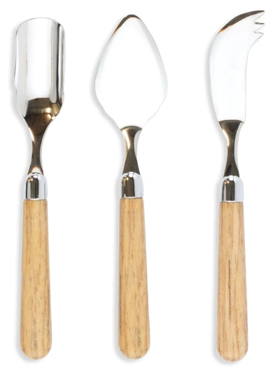 Vietri Albero Oak Cheese Knife Set