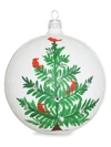 Vietri Lastra Holiday Tree Ornament In Multicolor
