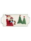 Vietri 2019 Limited Edition Old St. Nick Rectangular Platter