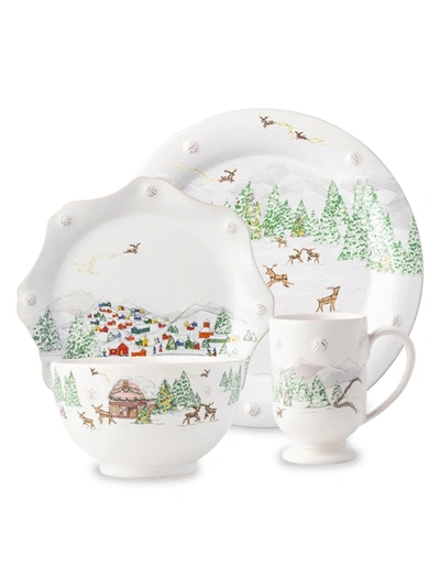 Juliska Berry & Thread North Pole 16-piece Dinnerware Set In Multi
