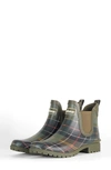 Barbour Wilton Tartan-print 40mm Wellingtons In Classic Tartan