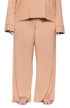 Skims Sleep Pants In Ochre