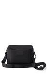 Dagne Dover Micah Water Resistant Crossbody Bag In Onyx