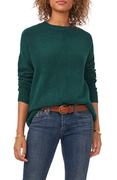 VINCE CAMUTO VINCE CAMUTO EXPOSED SEAM CREWNECK SWEATER,9151219
