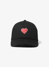 Michael Kors Watch Hunger Stop Love Organic Cotton Baseball Hat In Black