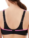 Glamorise No-bounce Cami Wire-free Sports Bra In Black,pink