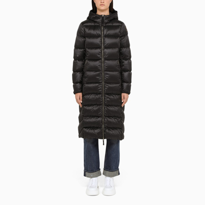 Parajumpers Black Leah Down Jacket In Grey