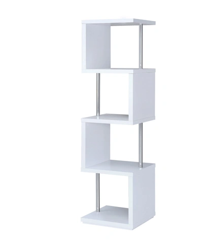 Coaster Home Furnishings Harlan 4-shelf Bookcase In White