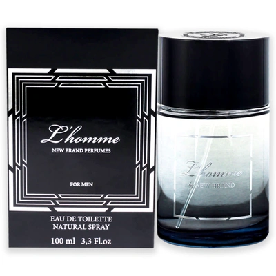 New Brand L Homme By  For Men - 3.3 oz Edt Spray