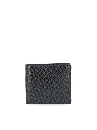 Fendi Men's  Black Leather Wallet