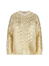 VALENTINO VALENTINO WOMEN'S GOLD OTHER MATERIALS SWEATER,WB0KC27N6SPL01 S