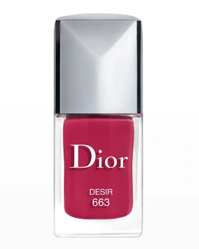Dior Vernis Couture Color, Gel Shine Long Wear Nail Lacquer In 663 Desir