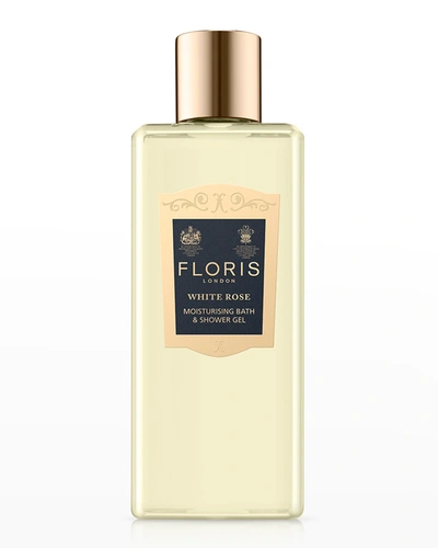 Floris London 8.4 Oz. White Rose Moisturising Bath & Shower Gel
