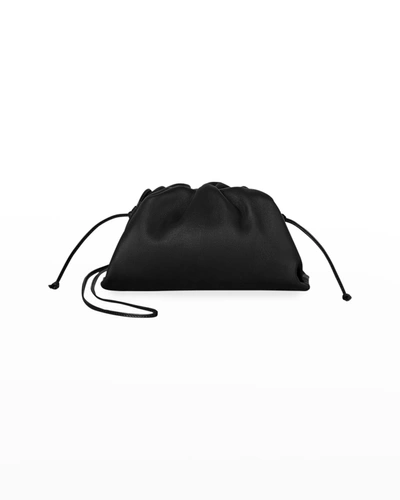 Bottega Veneta Mini Pouch Clutch Bag In Black