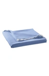 Matouk Diamond Pique Coverlet In Azure