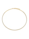 EF COLLECTION WOMEN'S GRACE 14K YELLOW GOLD & DIAMOND TENNIS NECKLACE,400014893122